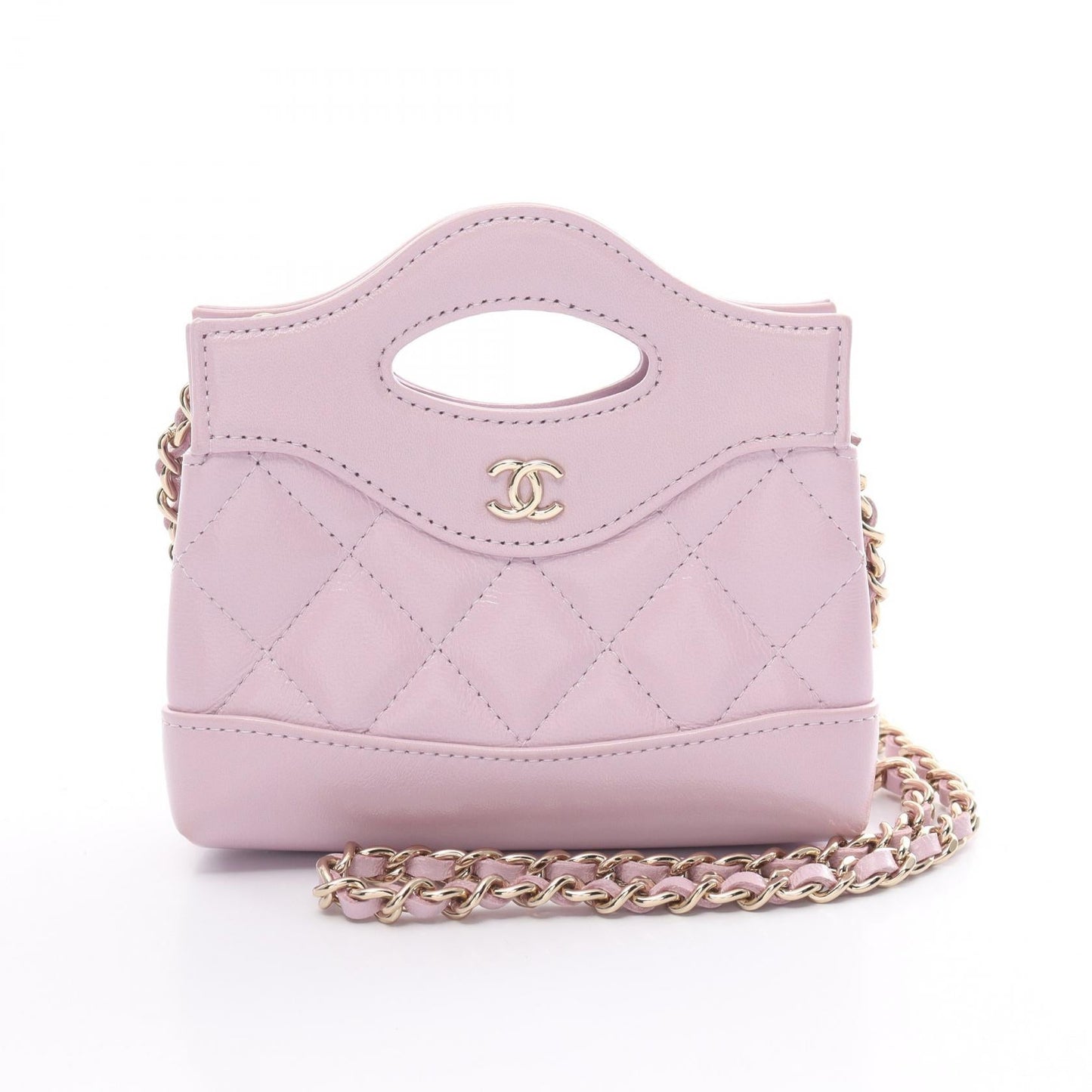 Quilted Leather Nano Chanel 31 Bag