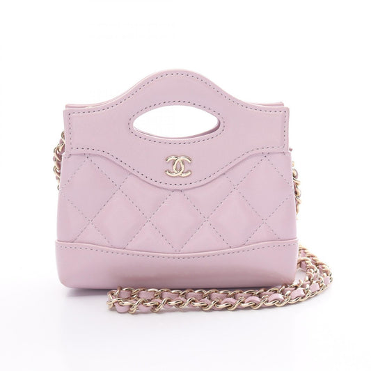 Quilted Leather Nano Chanel 31 Bag