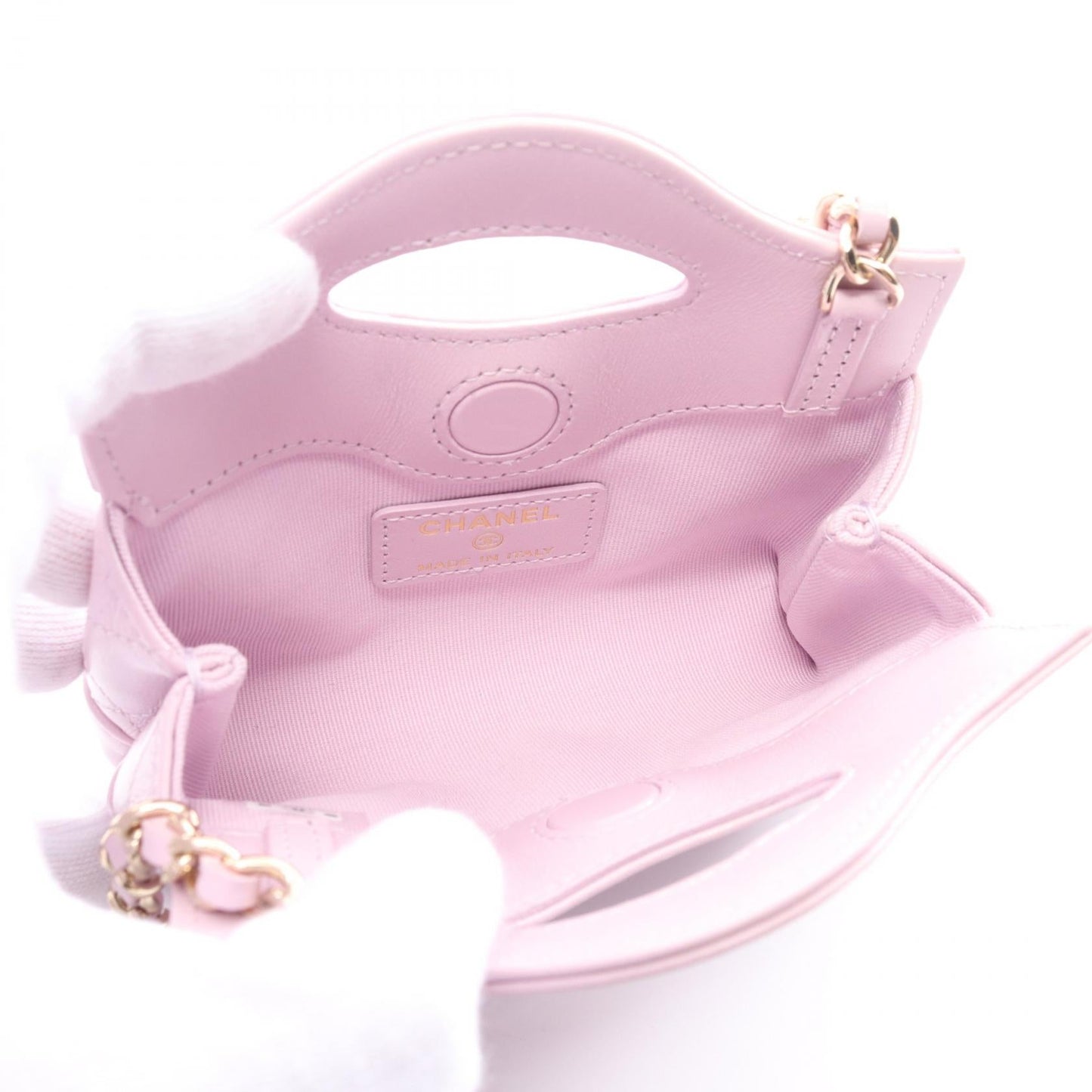 Quilted Leather Nano Chanel 31 Bag