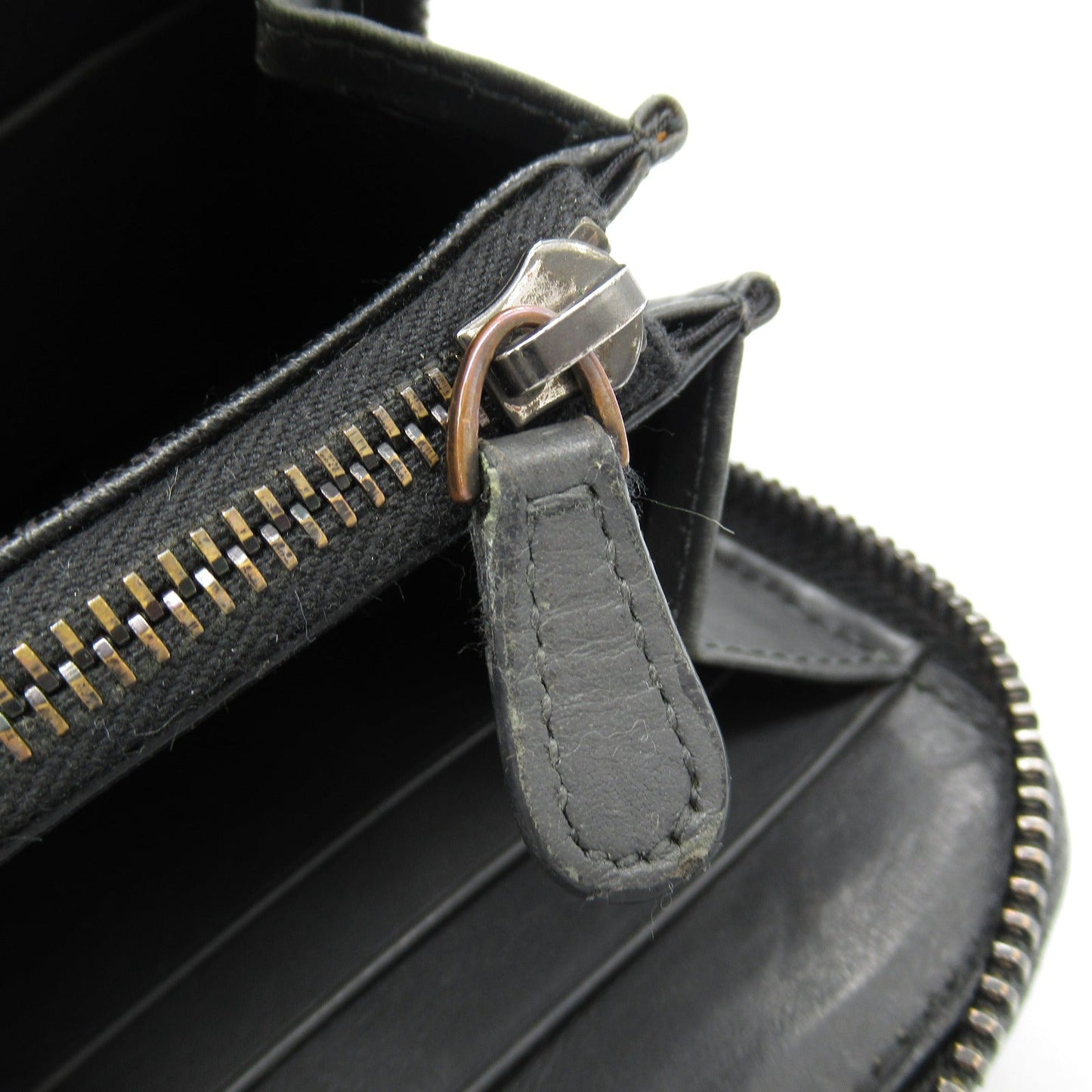 Bottega Veneta Leather Intrecciato Long Wallet