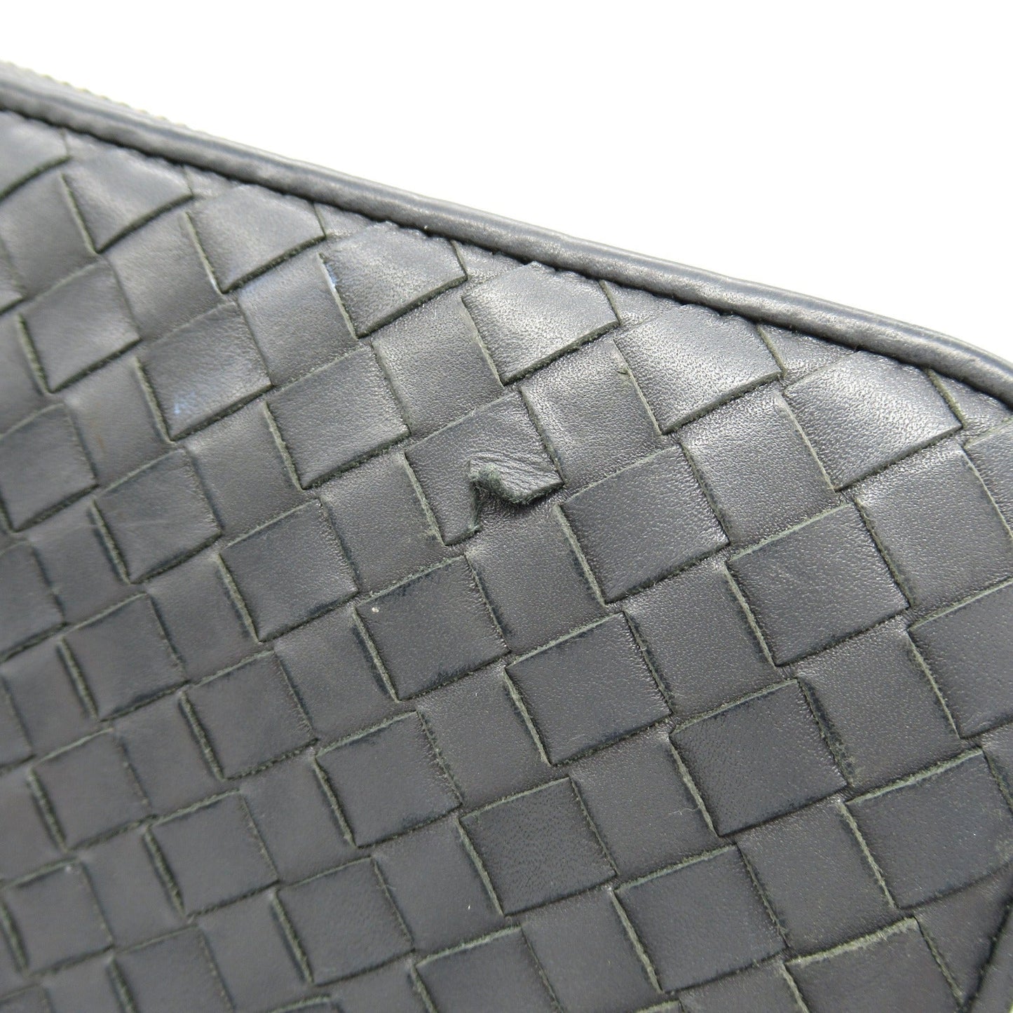 Bottega Veneta Leather Intrecciato Long Wallet