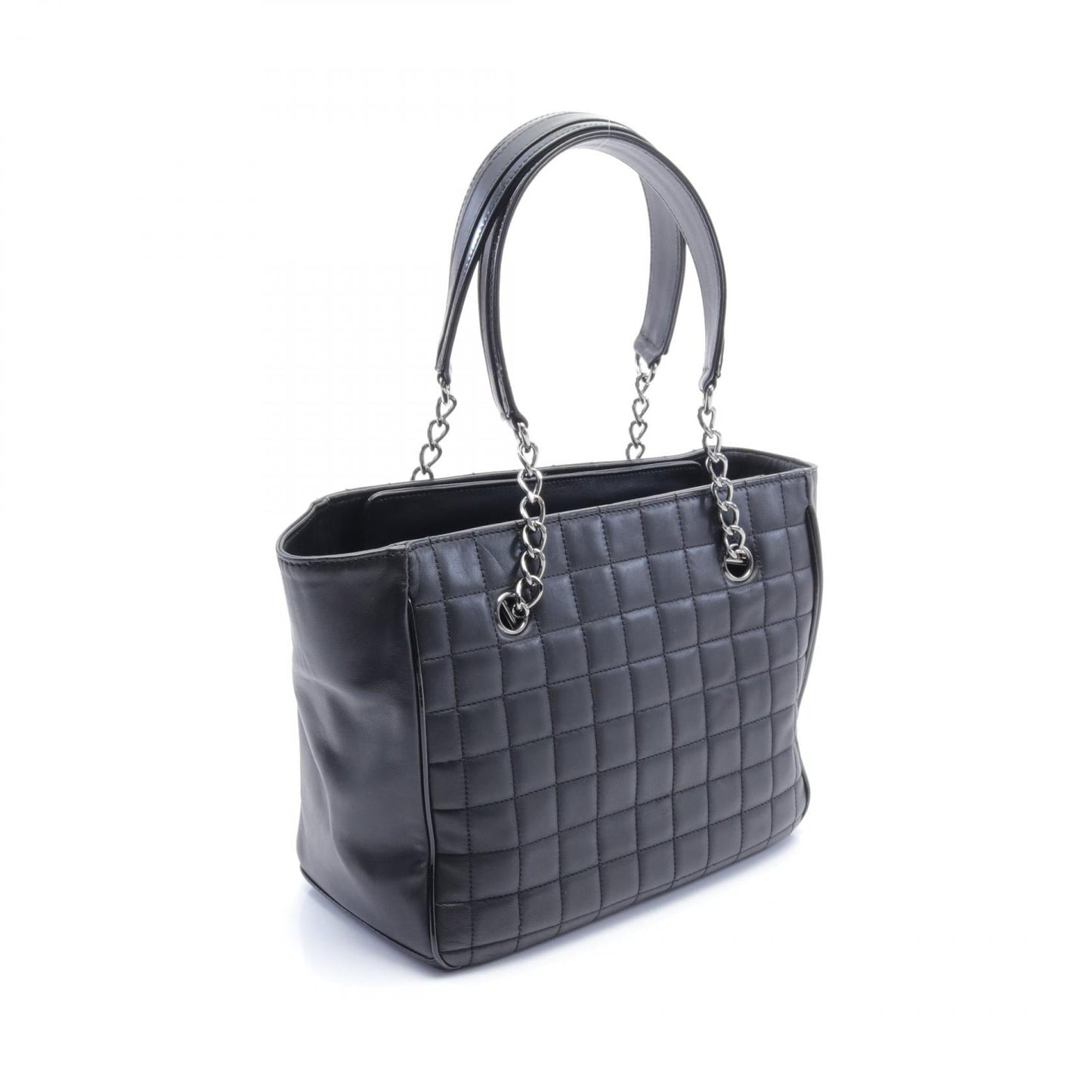 Chanel Chocolate Bar Camellia Tote Bag  Leather Tote Bag in New Condition