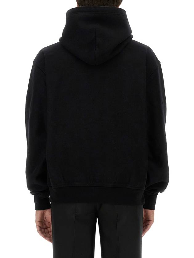 Burberry EKD Embroidered Hoodie Black