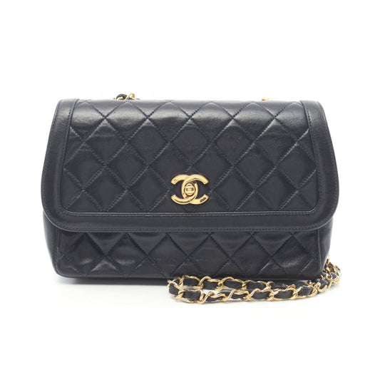 Chanel Matelasse Chain Shoulder Bag Leather Shoulder Bag 2120700051824 in New Condition