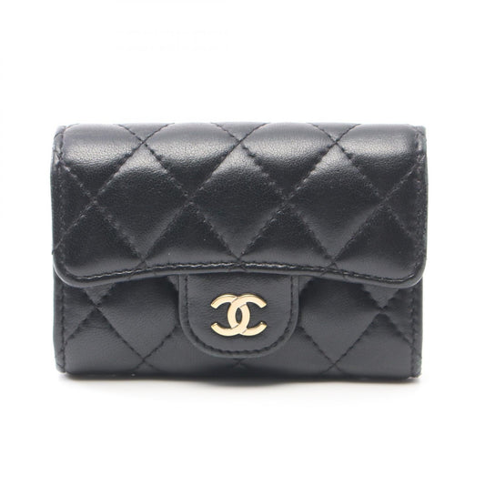 Chanel Lambskin Matelasse Key Case