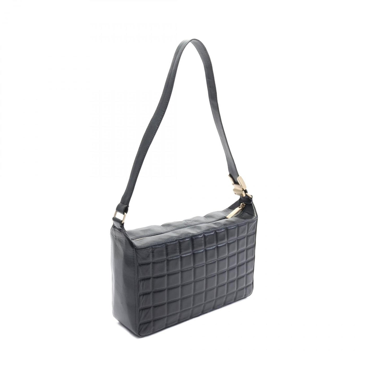 Chanel CC Chocolate Bar Bag  Leather Shoulder Bag in New Condition