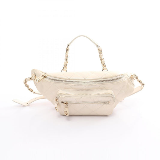Chanel Quilted Leather Belt Bag Leather Belt Bag AS0556 in New Condition