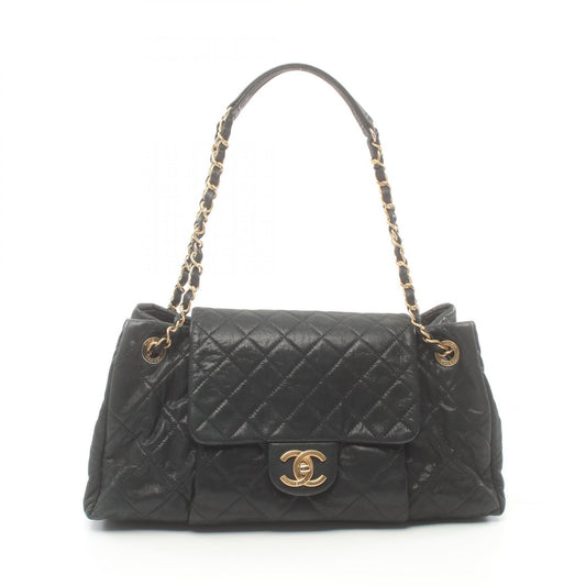 Chanel CC Chic Quilted Flap Bag  Canvas Shoulder Bag in New Condition