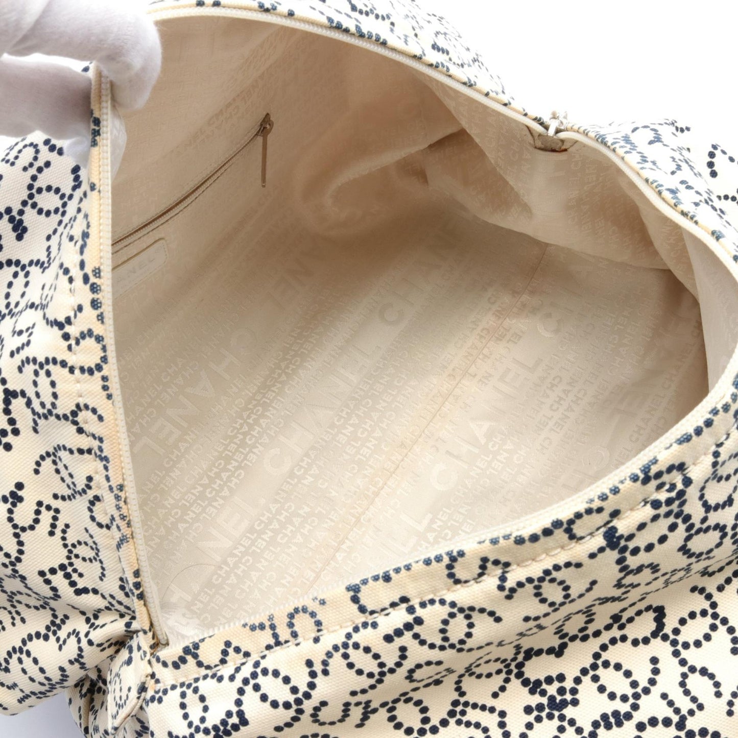 Chanel No.5 Canvas Handbag