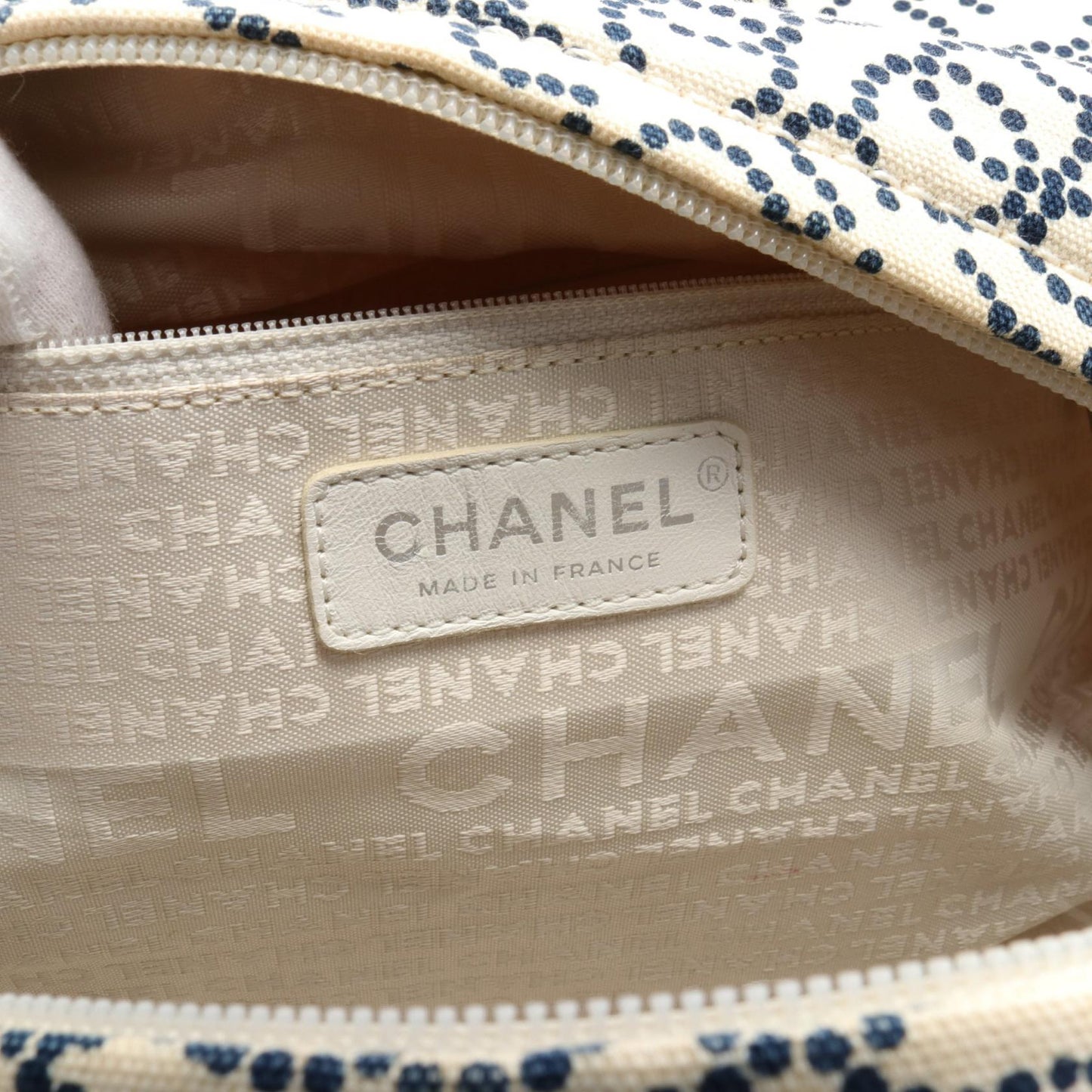 Chanel No.5 Canvas Handbag