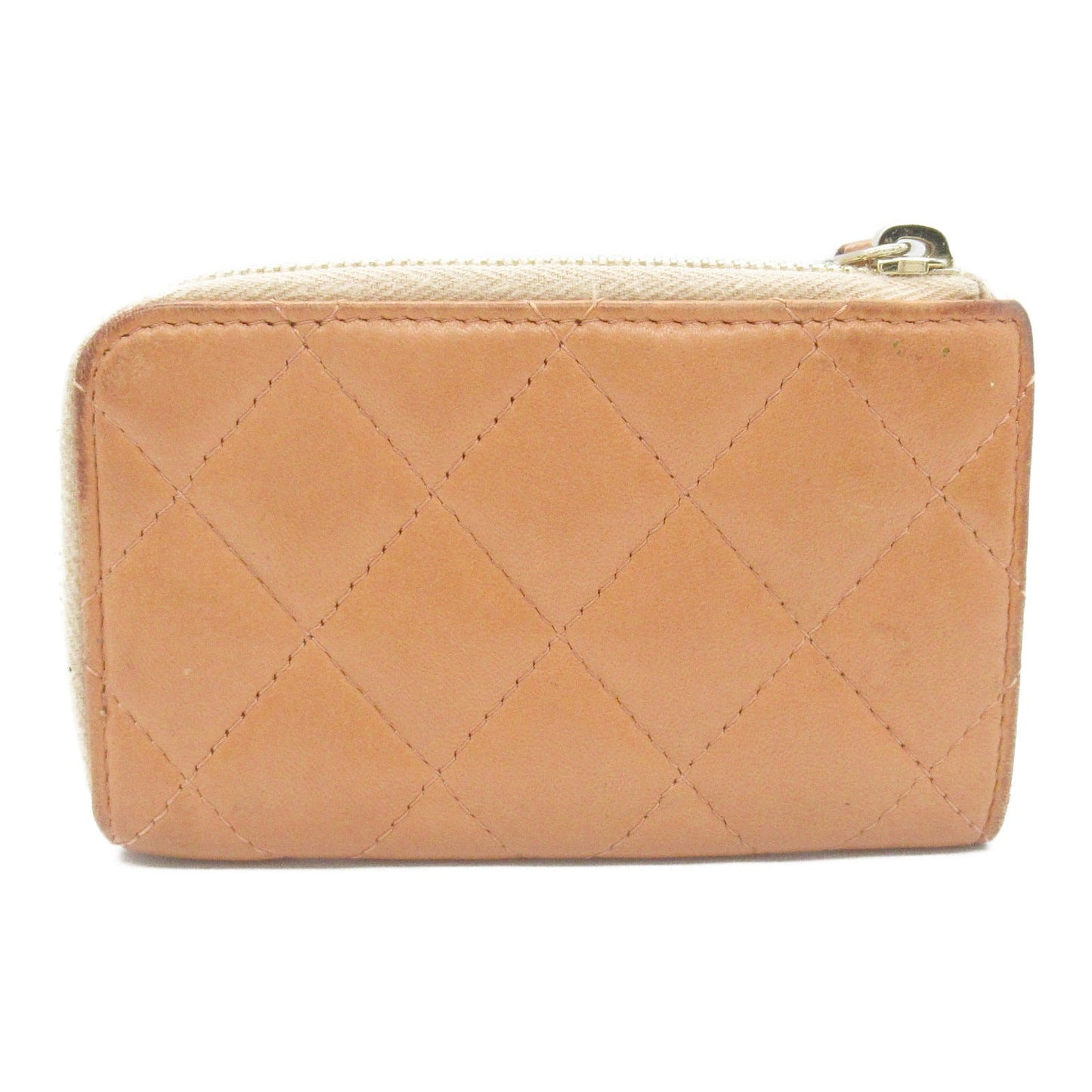 Chanel Lambskin Matelasse Coin Case AP0221