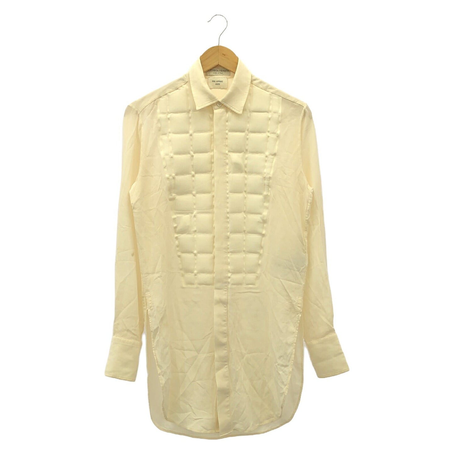 Bottega Veneta Silk Long Sleeve Shirt