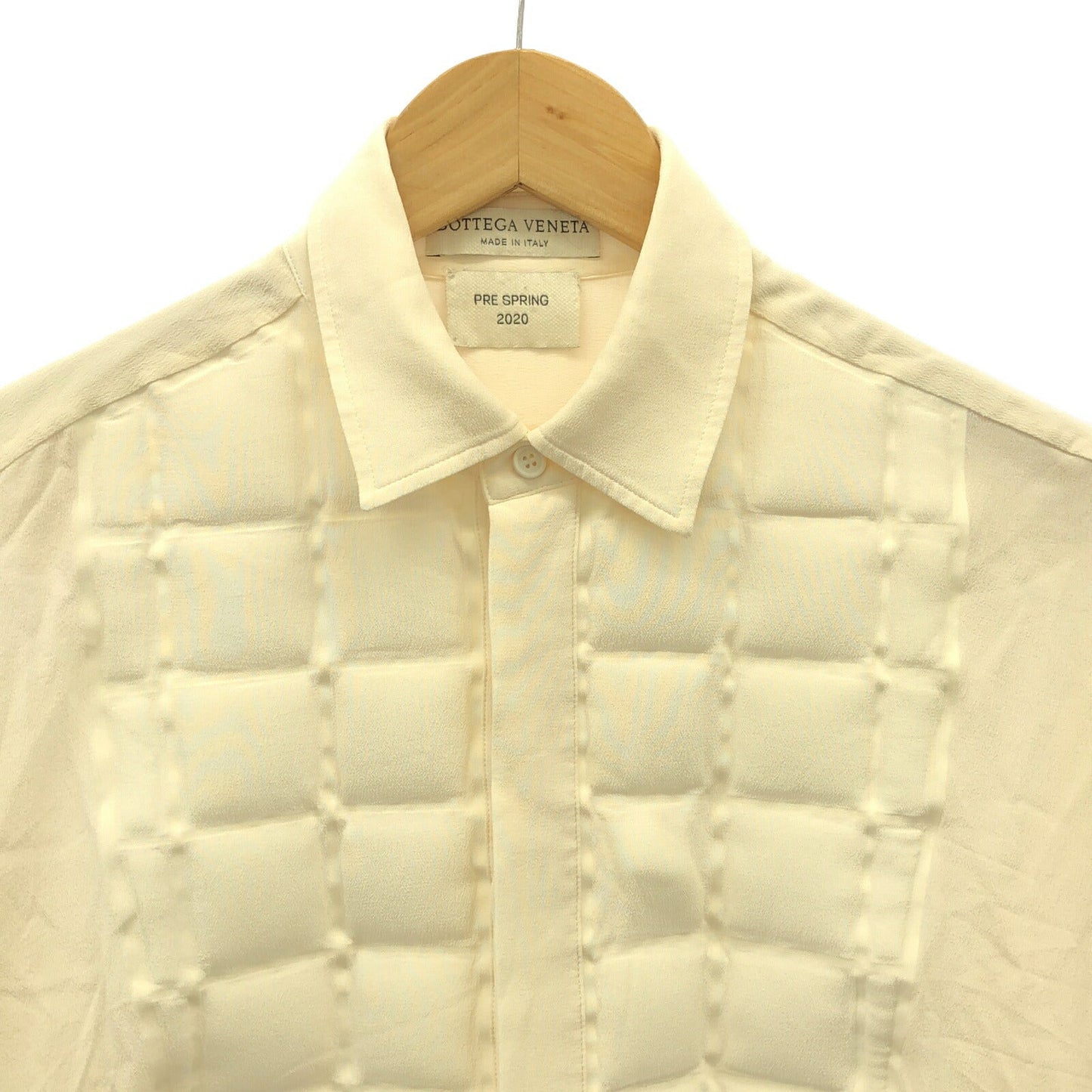 Bottega Veneta Silk Long Sleeve Shirt