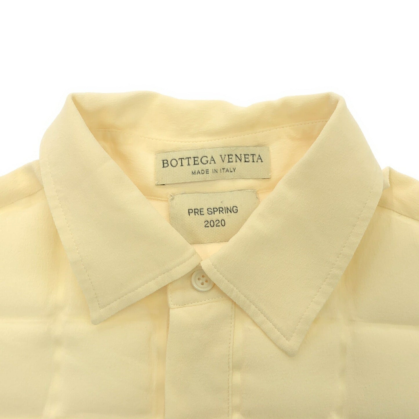 Bottega Veneta Silk Long Sleeve Shirt
