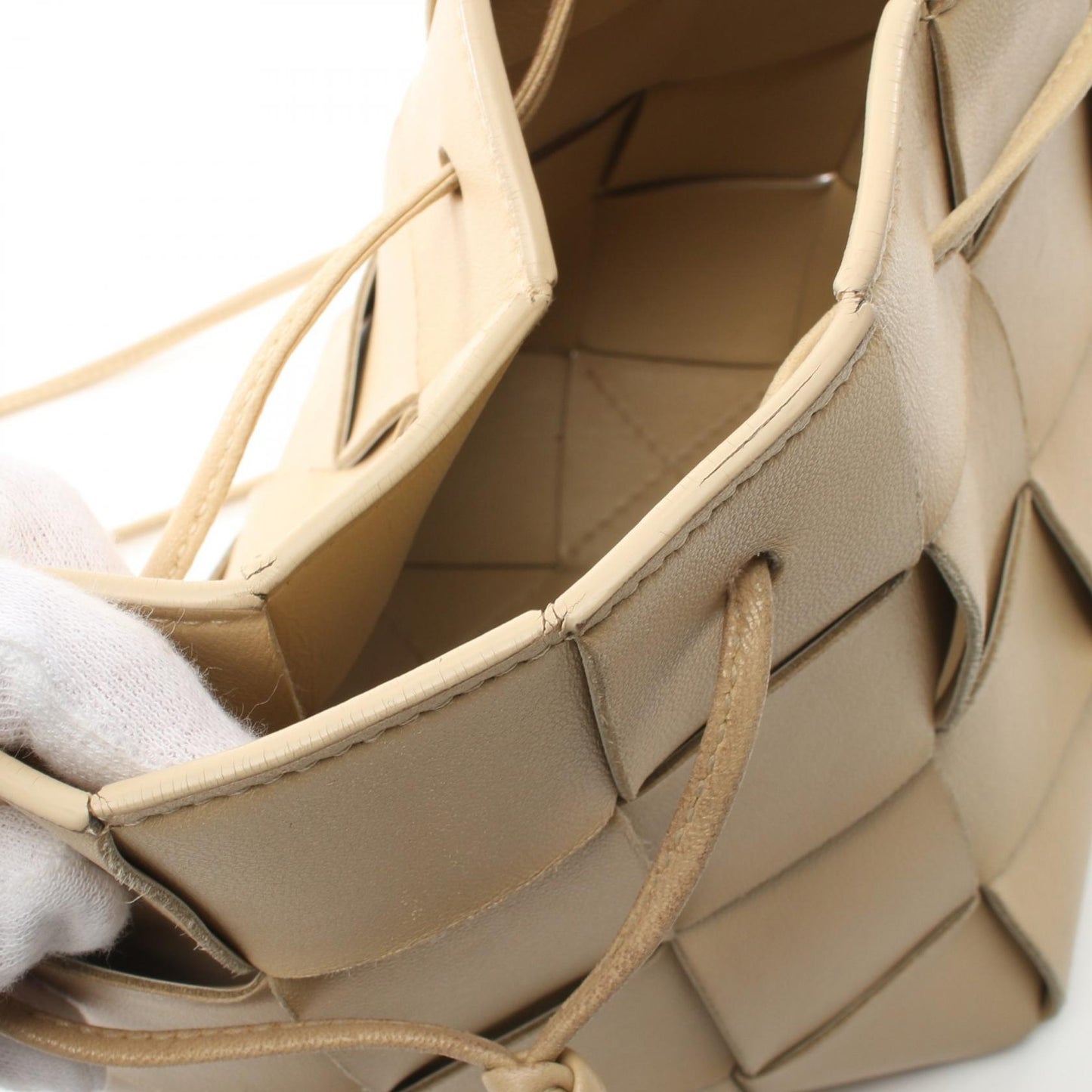 Bottega Veneta Leather Cassette Small Shoulder Bag