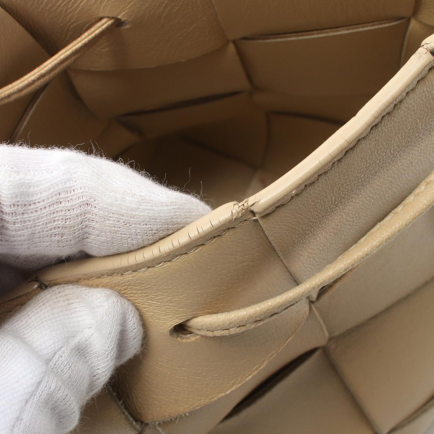 Bottega Veneta Leather Cassette Small Shoulder Bag