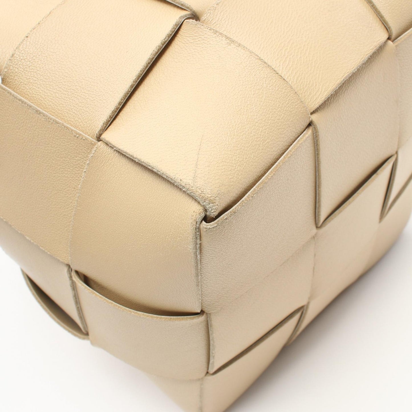 Bottega Veneta Leather Cassette Small Shoulder Bag