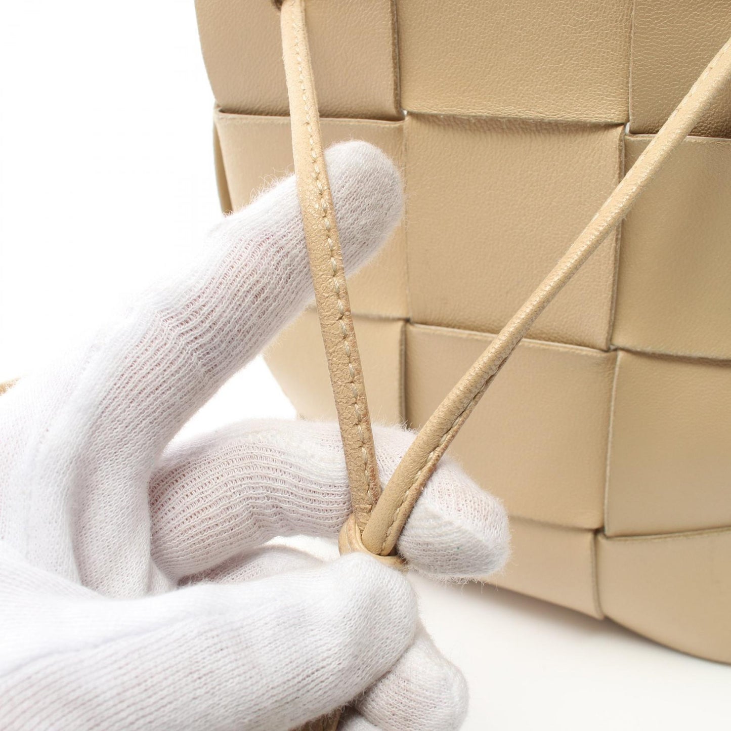 Bottega Veneta Leather Cassette Small Shoulder Bag