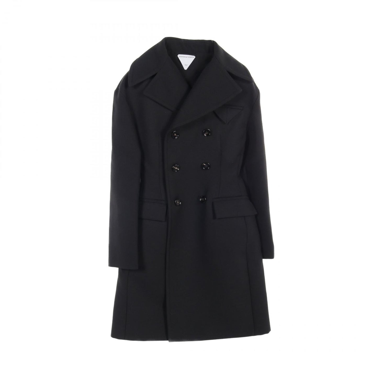 Bottega Veneta Wool Acrylic Outerwear Black