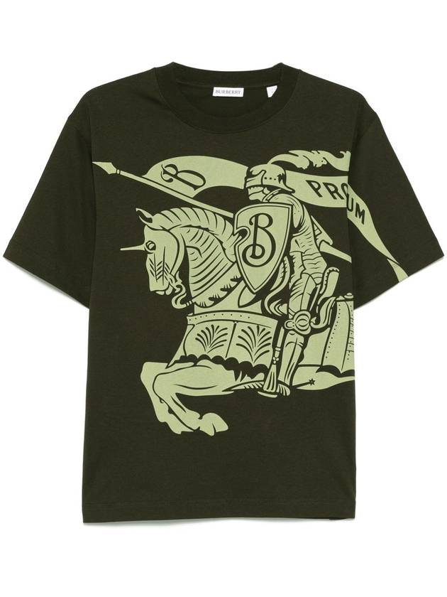 Burberry EKD Print Short Sleeve T-Shirt Olive