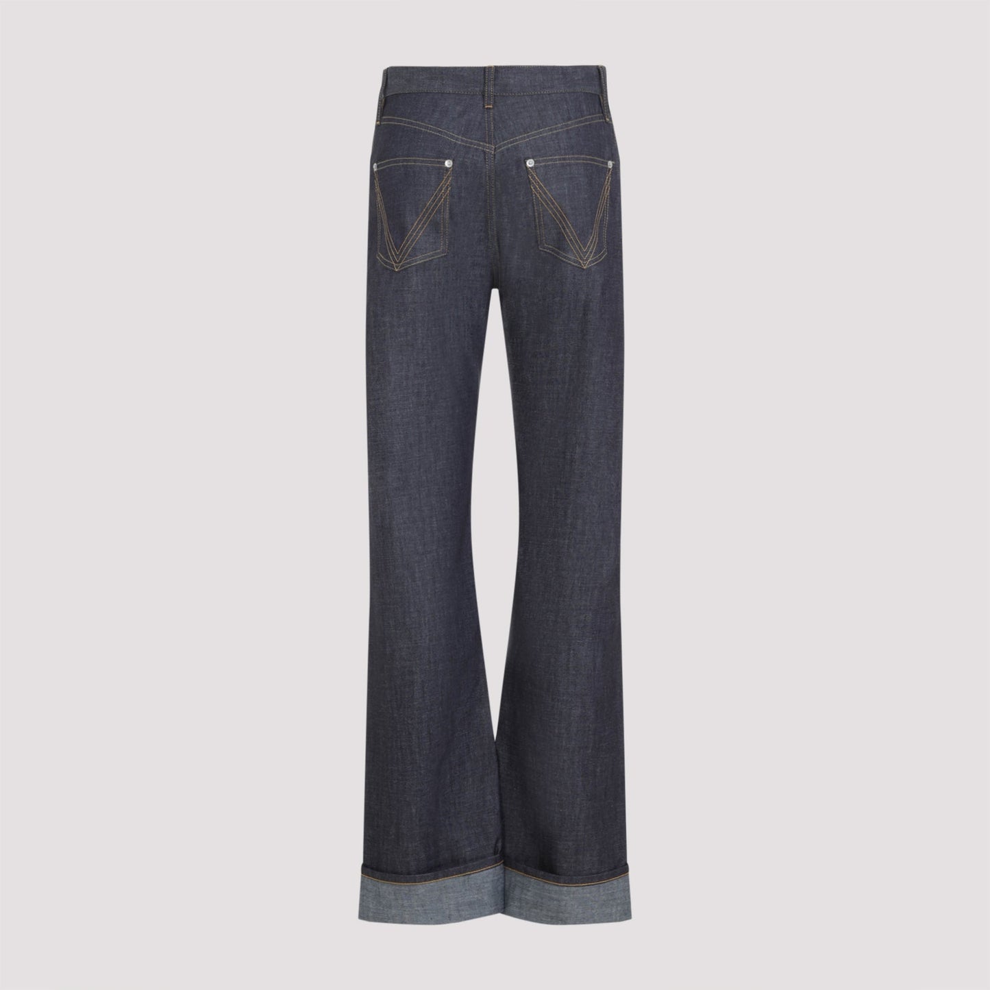 Bottega Veneta Intrecciato Pocket Jeans Women