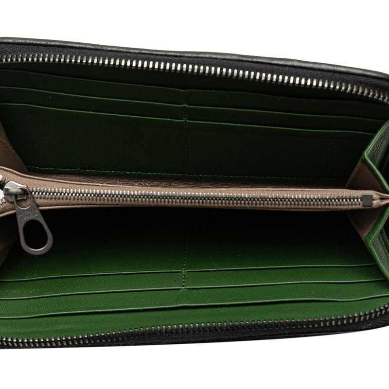 Bottega Veneta Intrecciato Leather Zip-Around Wallet