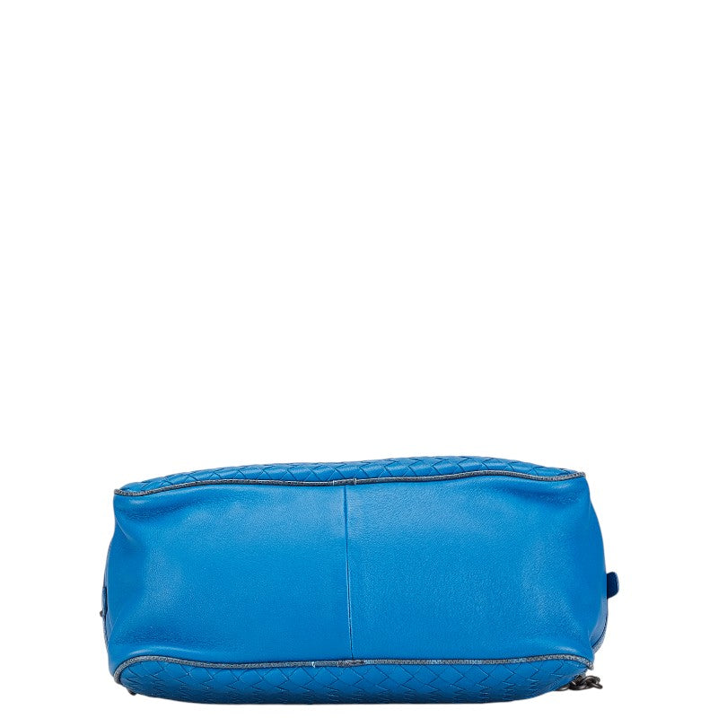 Bottega Veneta Intrecciato Leather Python Tote