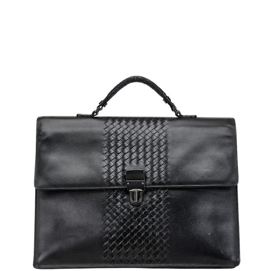 Bottega Veneta Intrecciato Leather Briefcase