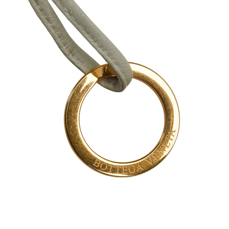 Bottega Veneta Leather Bag Charm Keychain