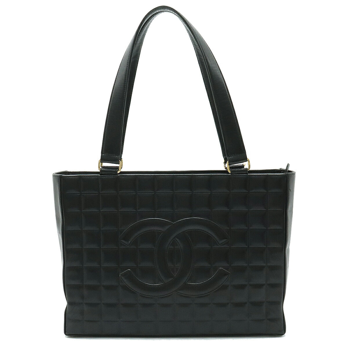 Chanel Chocobar Leather Tote Bag
