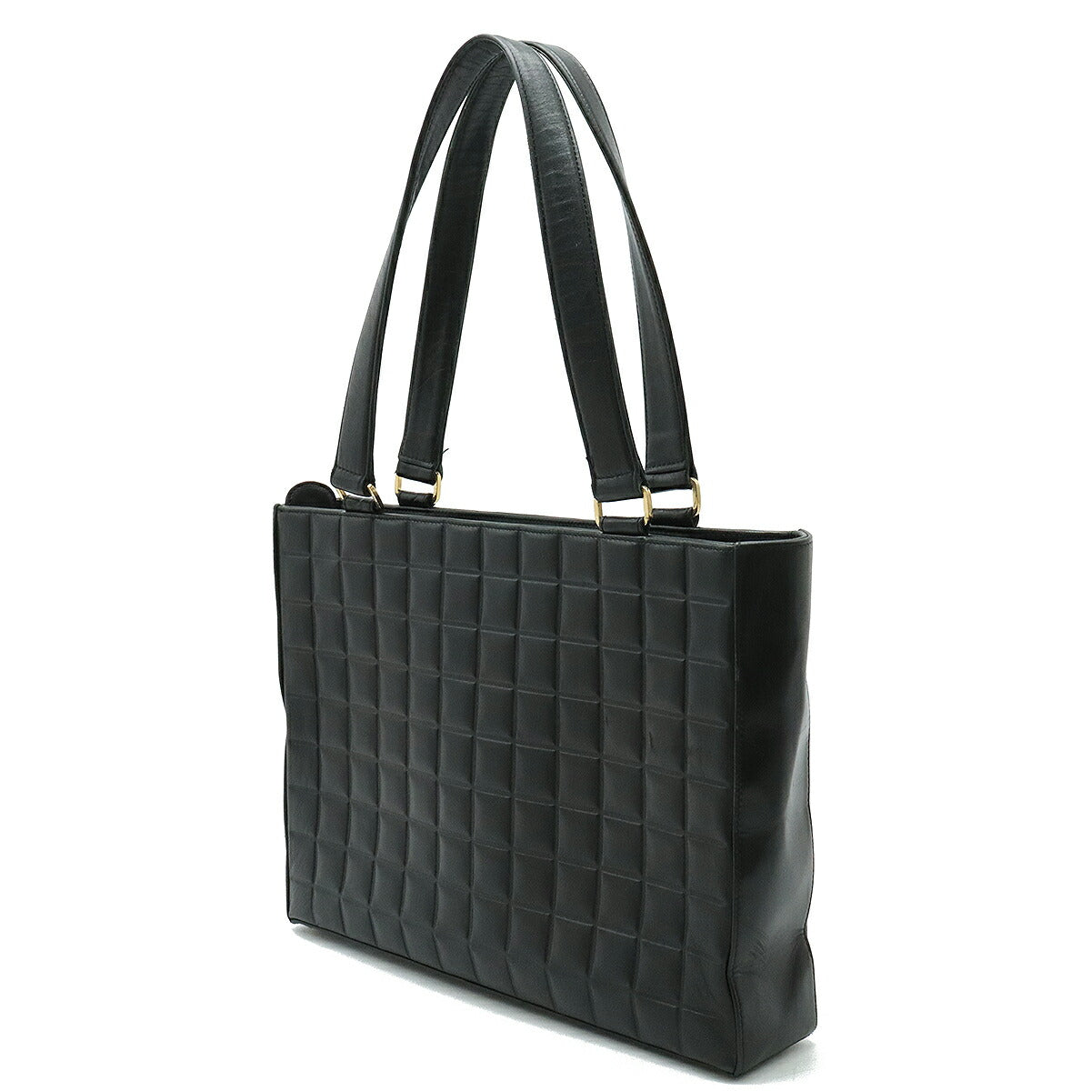 Chanel Chocobar Leather Tote Bag