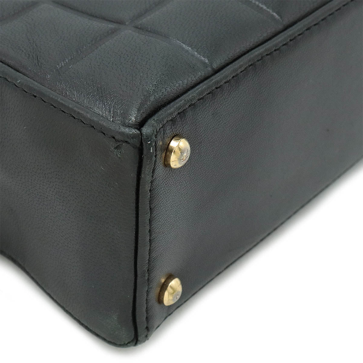 Chanel Chocobar Leather Tote Bag