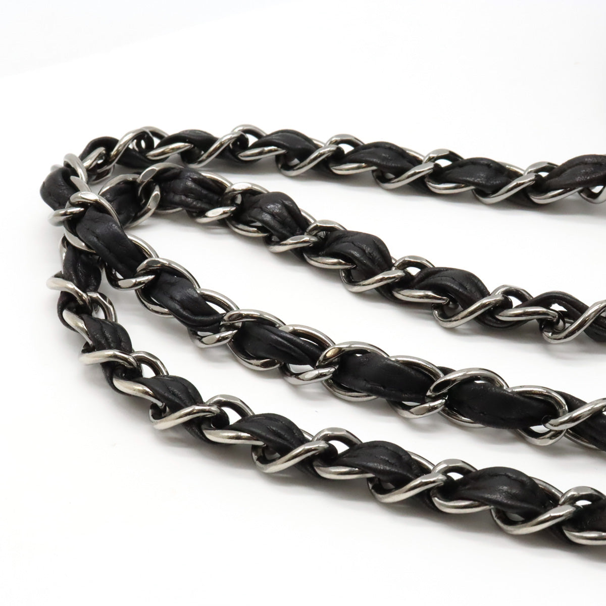 Chanel Leather Bubble Quilt Chain Shoulder Bag