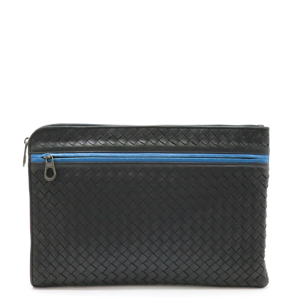 Bottega Veneta Intrecciato Leather Clutch 406021