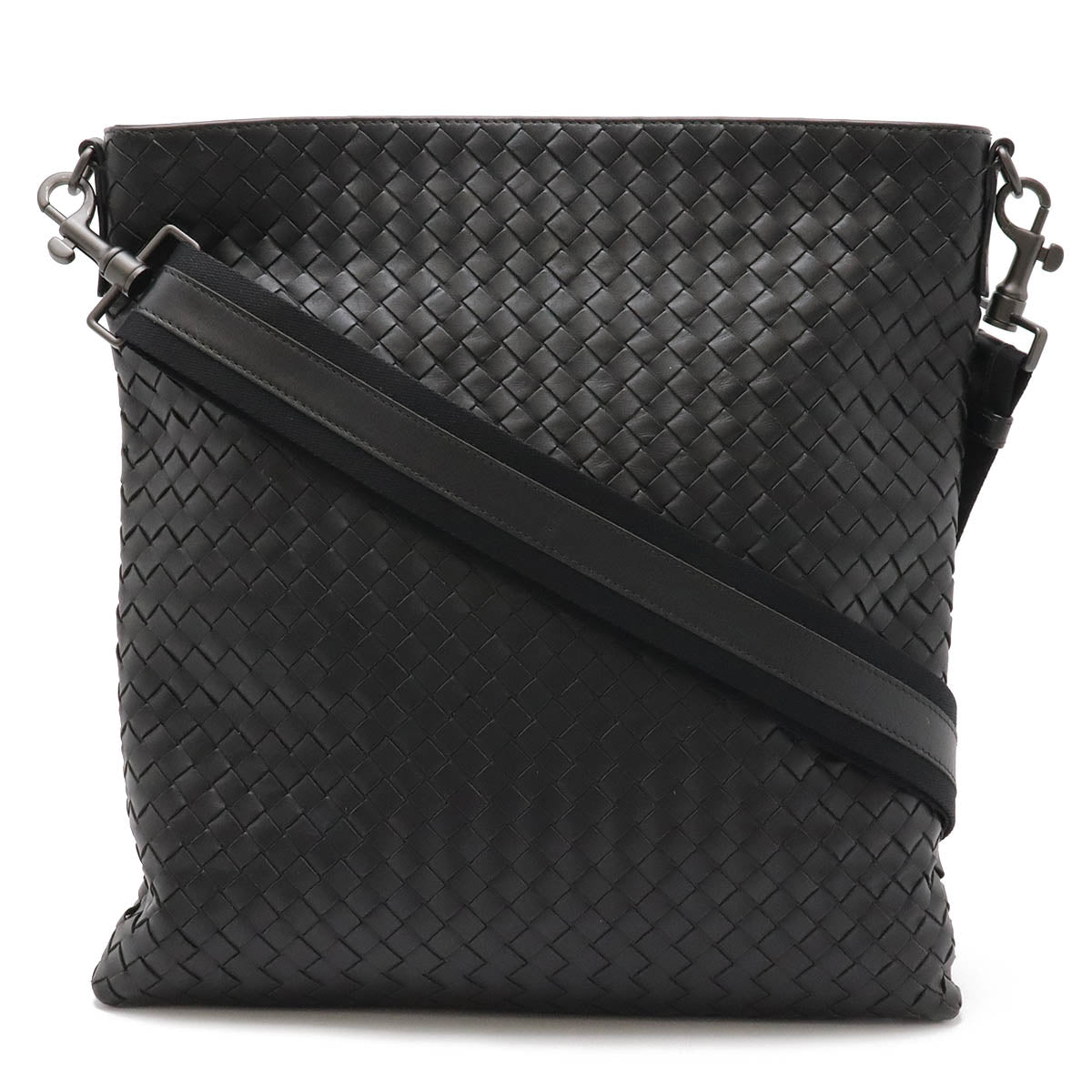 Bottega Veneta Leather Intrecciato Shoulder Bag