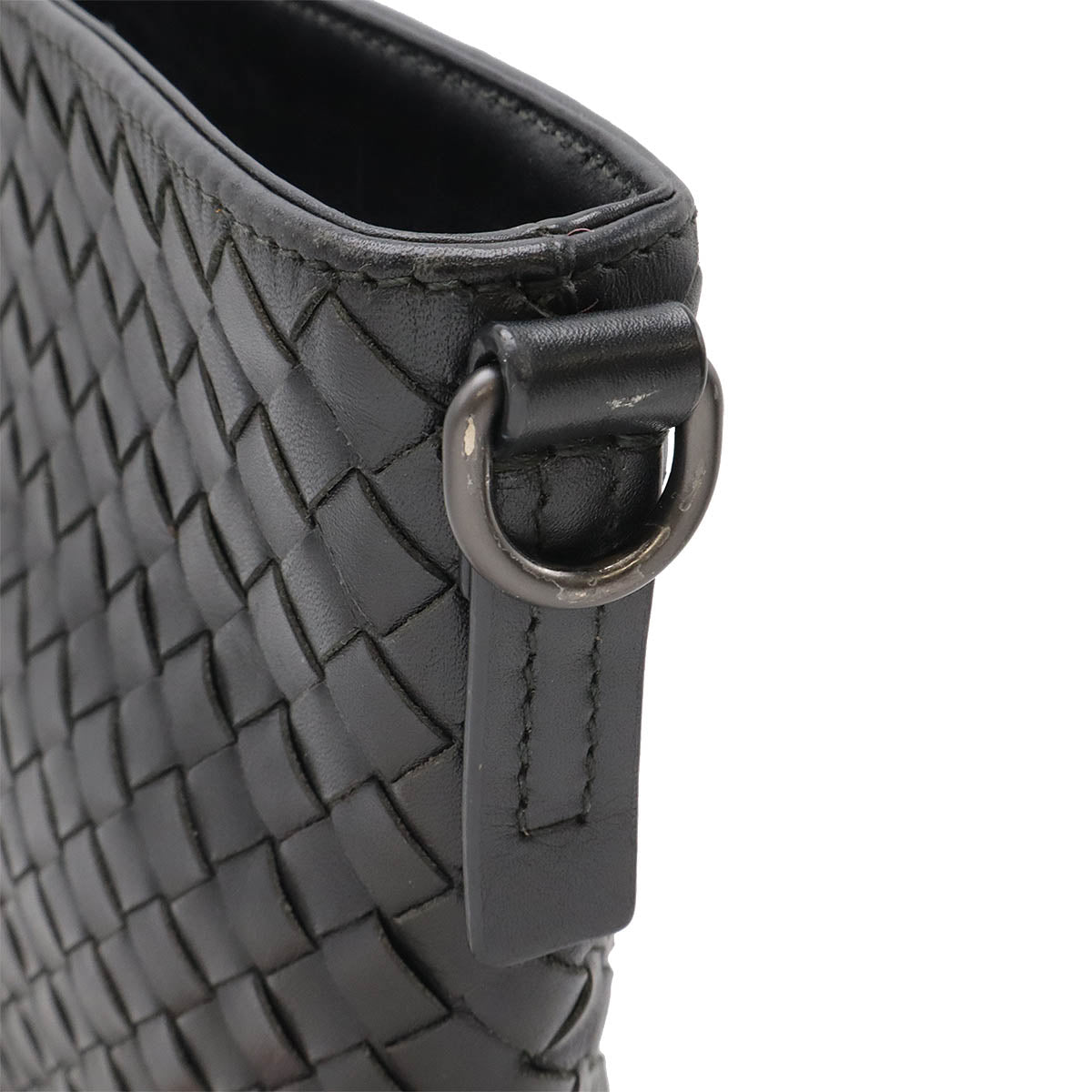 Bottega Veneta Leather Intrecciato Shoulder Bag