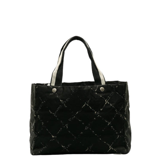 Chanel Nylon Tote Bag Black
