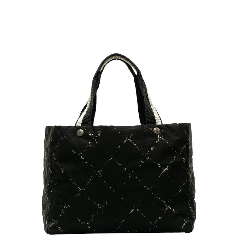 Chanel Nylon Tote Bag Black