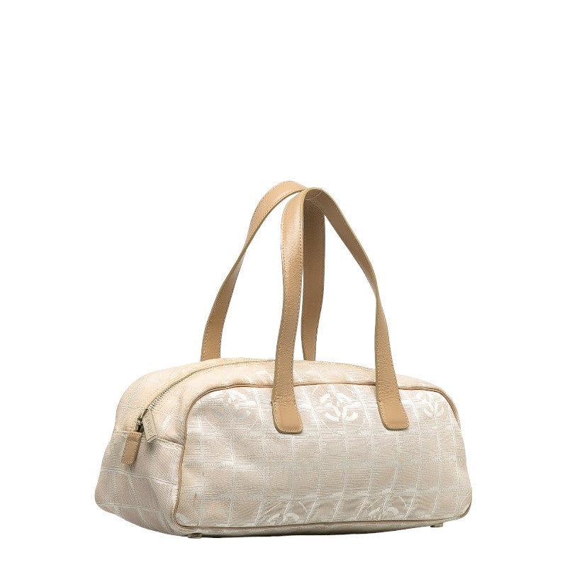 Chanel Canvas Leather New Travel Line Handbag