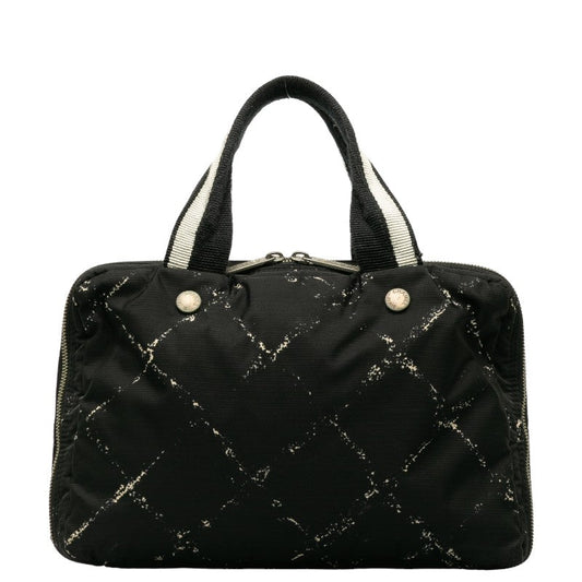 Chanel Nylon Vinyl Travel Line Handbag