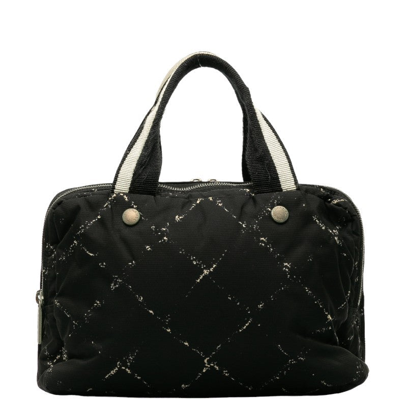 Chanel Nylon Vinyl Travel Line Handbag