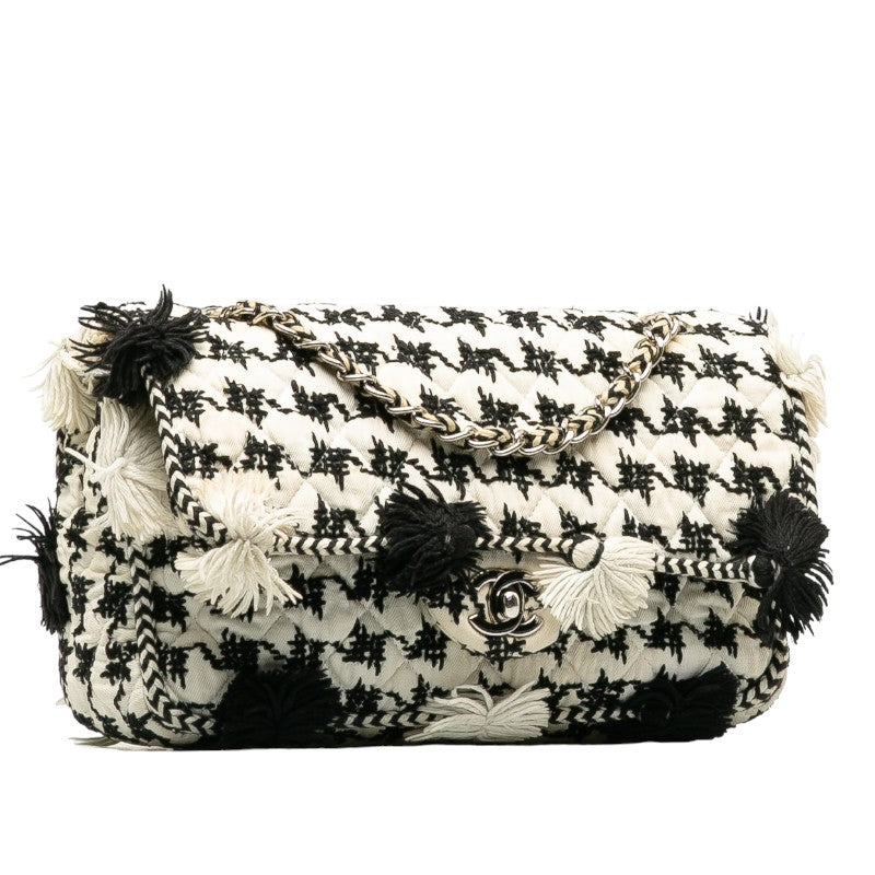 Chanel Tweed Chain Shoulder Bag