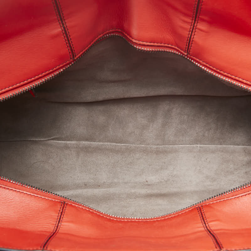 Bottega Veneta Intrecciato Leather Handbag Red