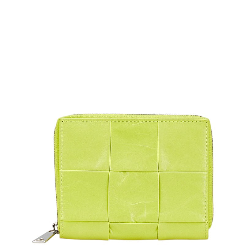 Bottega Veneta Leather Maxi Intrecciato Wallet