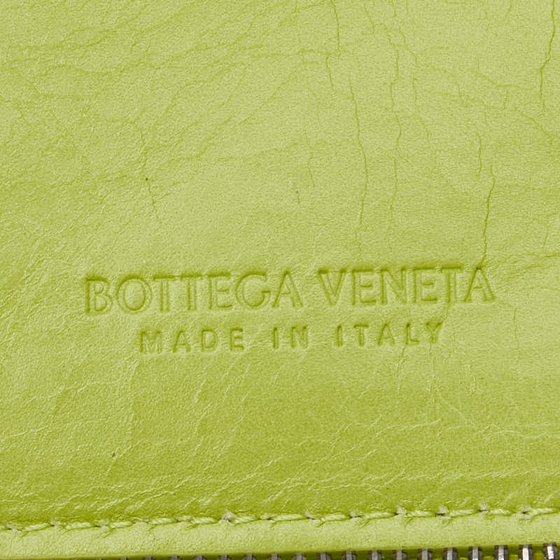 Bottega Veneta Leather Maxi Intrecciato Wallet