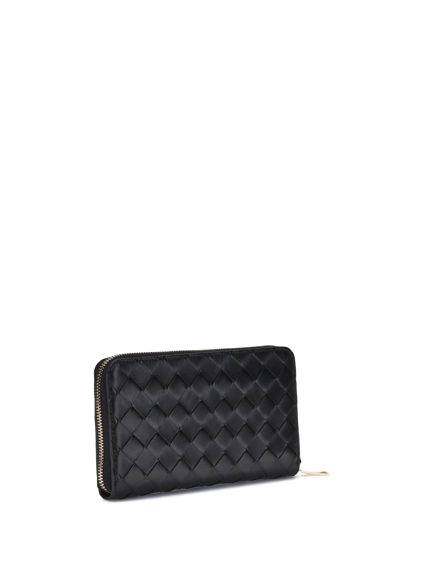 Bottega Veneta Women Intrecciato Zippered Wallet