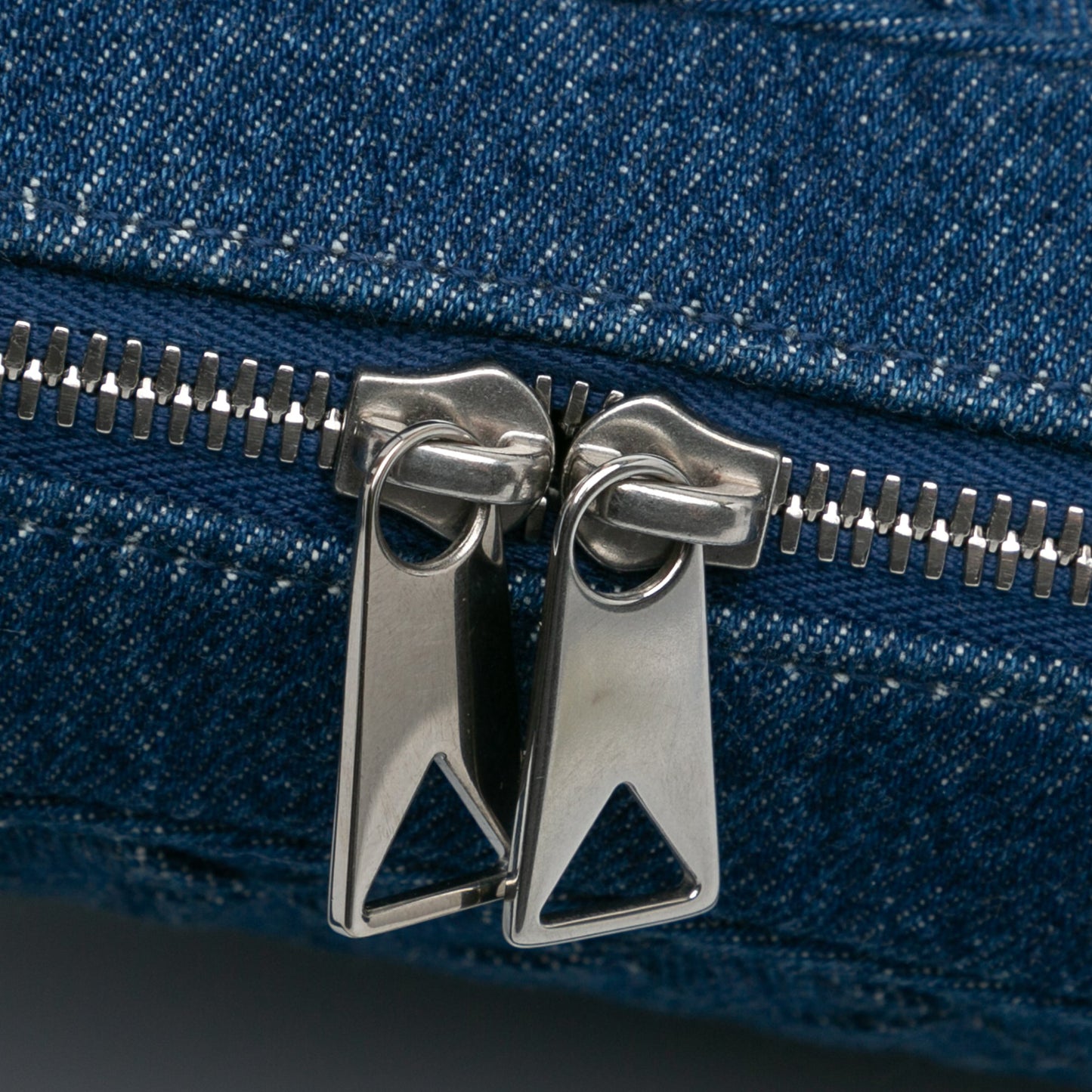 Bottega Veneta Sac Small Denim Intreccio Camera Bag