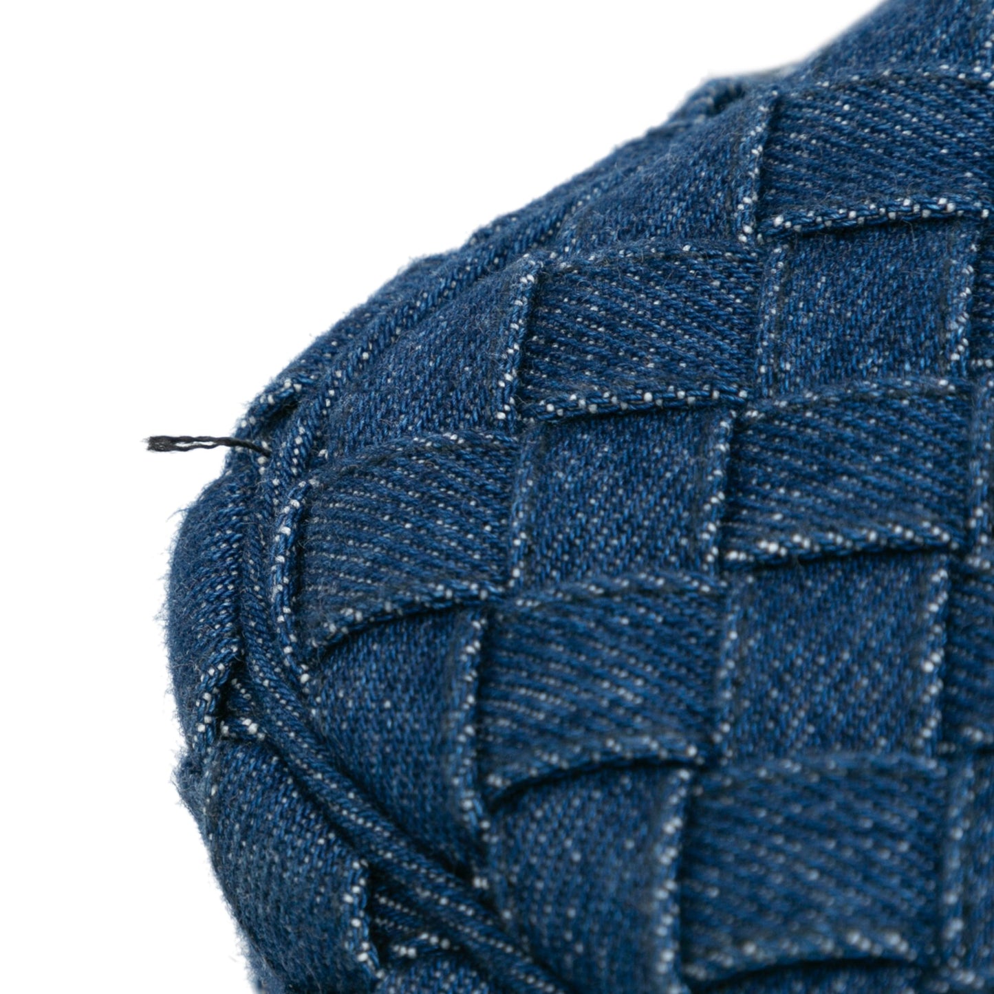 Bottega Veneta Sac Small Denim Intreccio Camera Bag