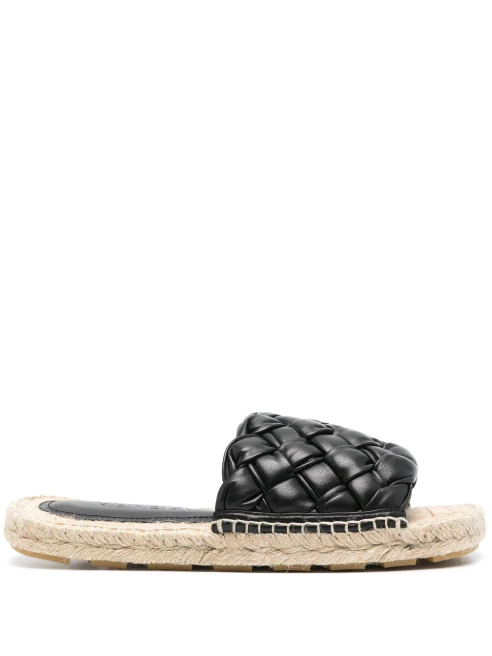 Bottega Veneta Women Intrecciato Leather Slides