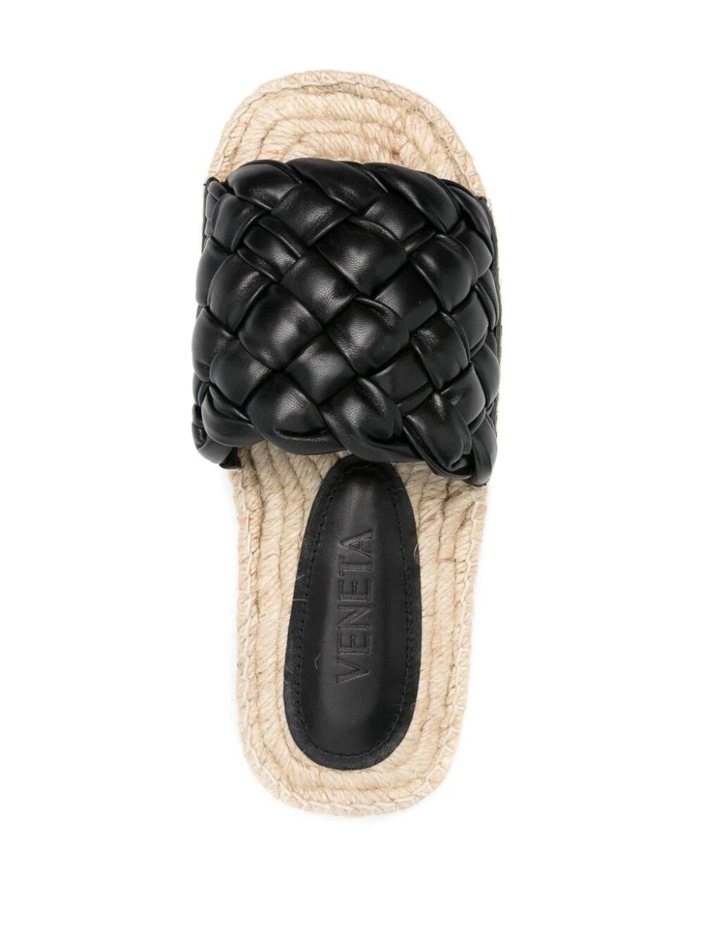 Bottega Veneta Women Intrecciato Leather Slides